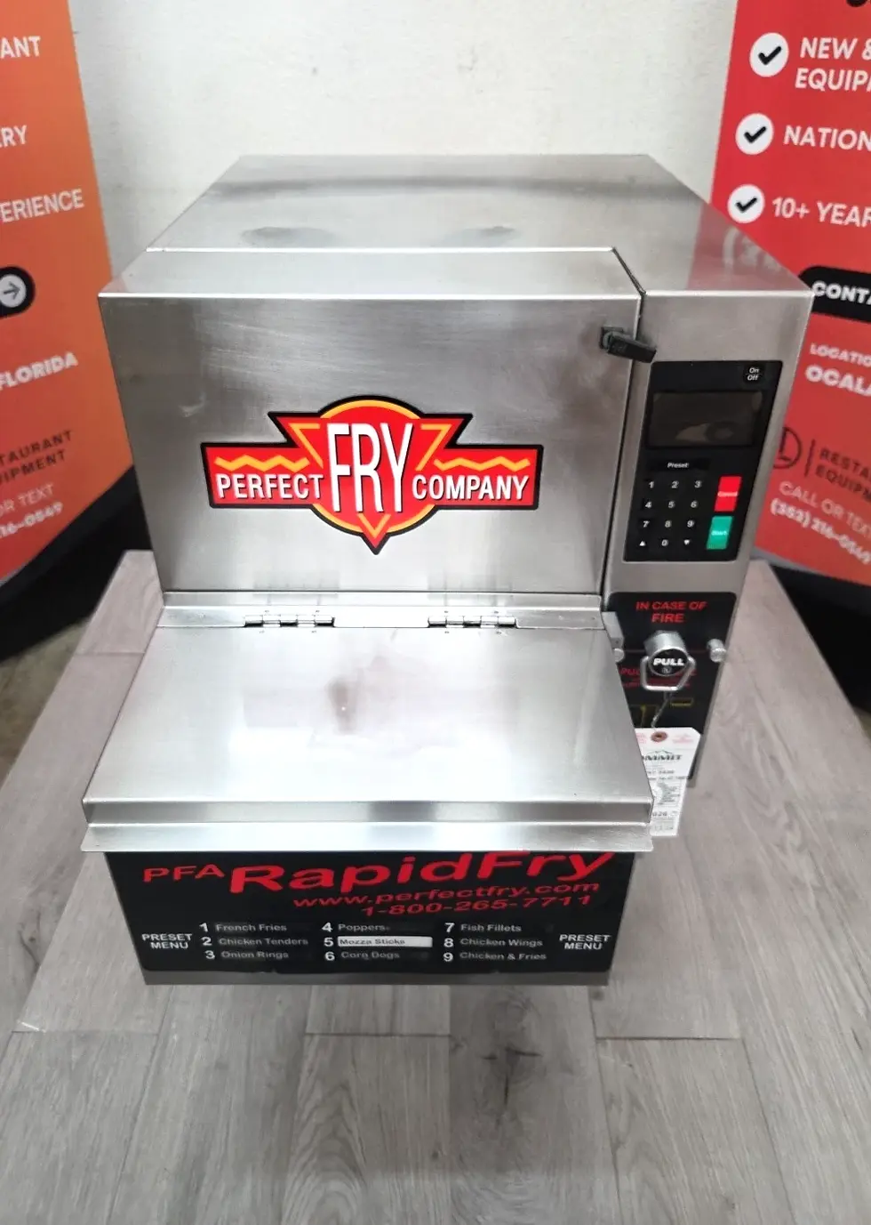 Thumbnail: Perfect Fry PFA7200 Automatic Ventless Autofry Deep Fryer - 1 Phase 240V