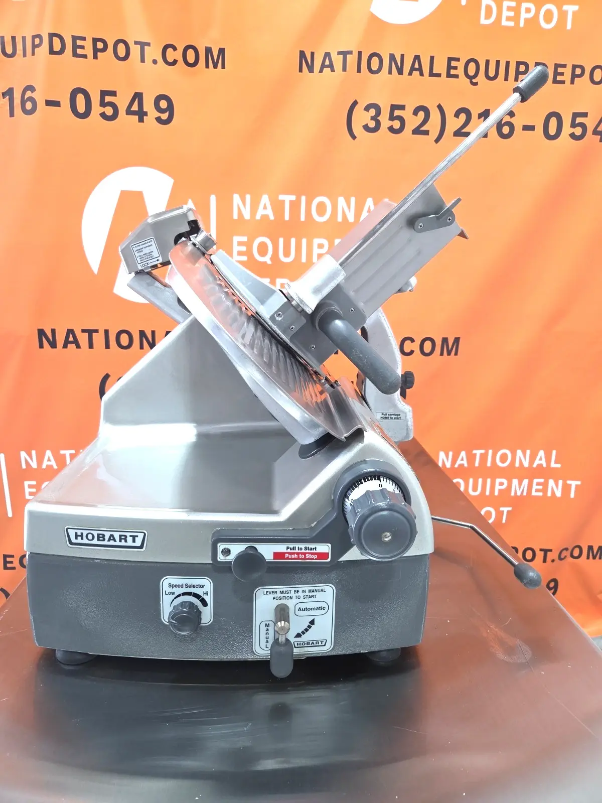 Late Model HOBART 2912 Slicer 12" Automatic or Manual W/ Sharpener