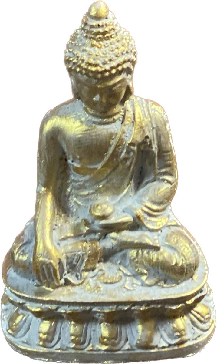 Miniatyrbilde: Sølv-gylden Buddha Mini