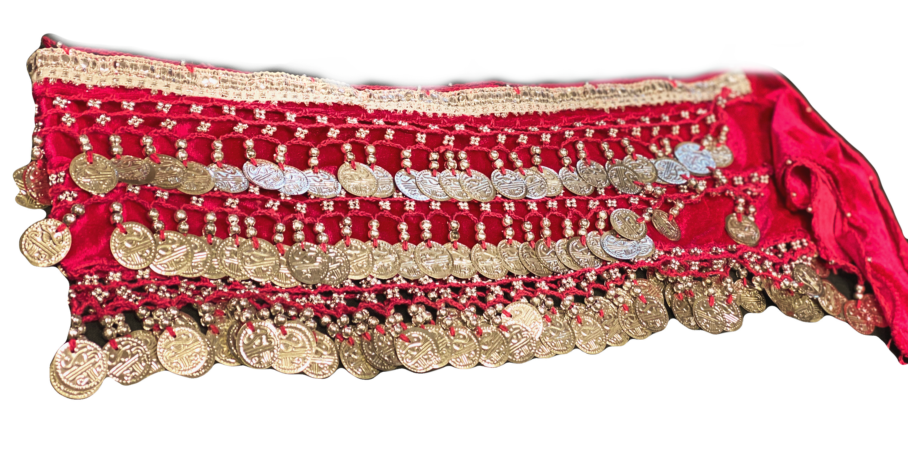 Rosa sateng magedansbelte