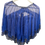 Thumbnail: Royal Blue Net Cape with Beaded Details