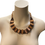 Miniatyrbilde: Høyt halskjede av tre