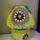Miniatyrbilde: Mosaic Table Lamp - Yellow