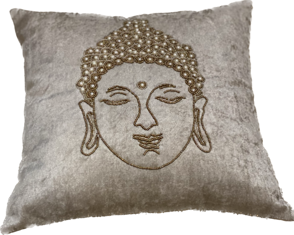 Miniatyrbilde: Buddha Beeds Putetrekk (grå)