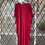 Thumbnail: Red Kaftan Dress in Rayon