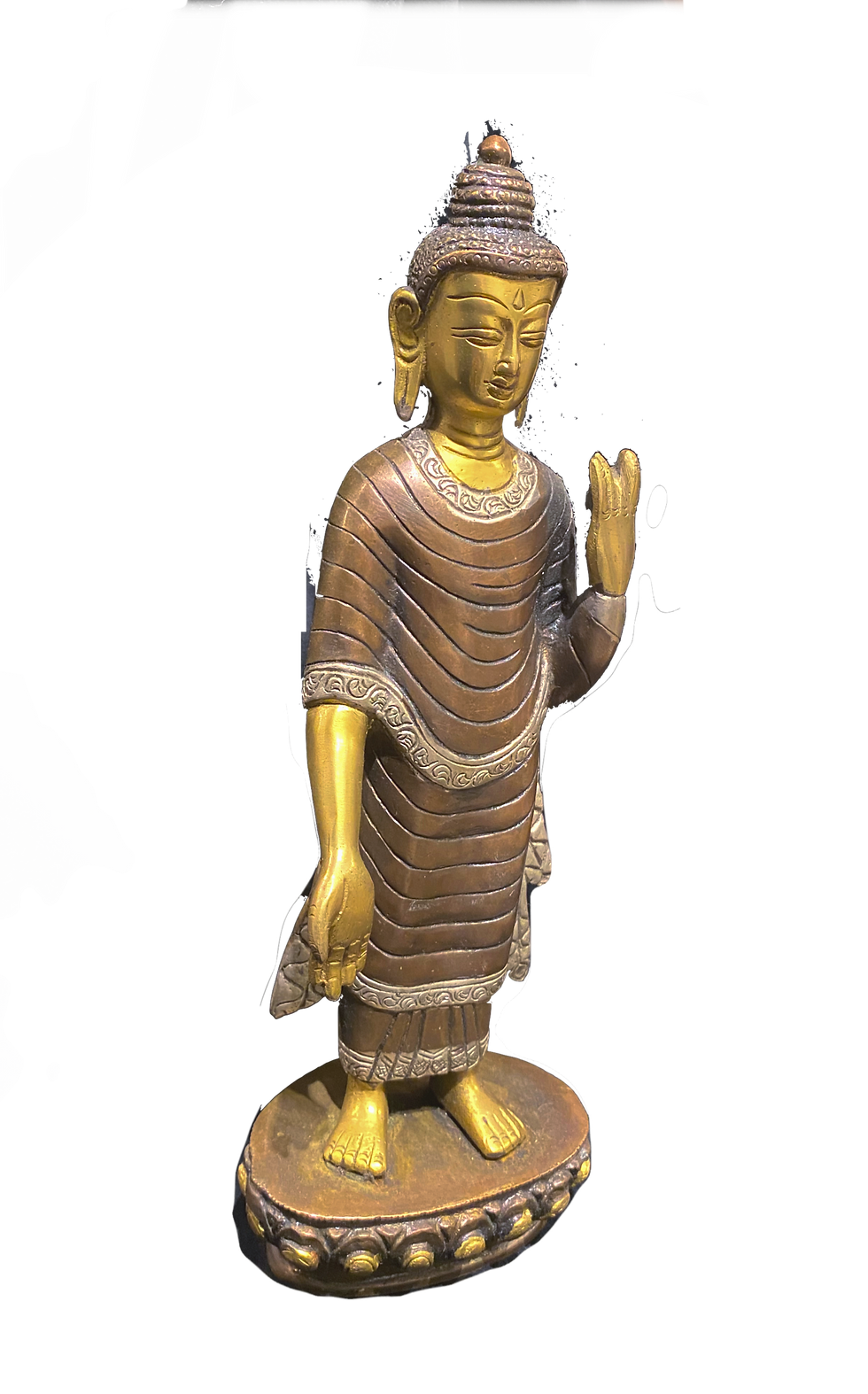 Miniatyrbilde: Blessing Standing Buddha