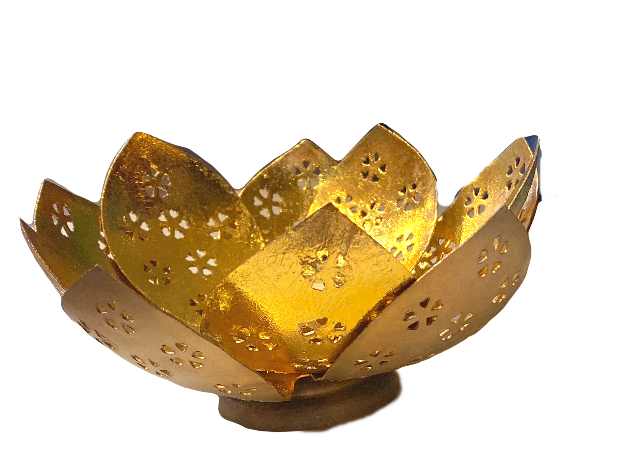 Large Lotus Tea-light Stand