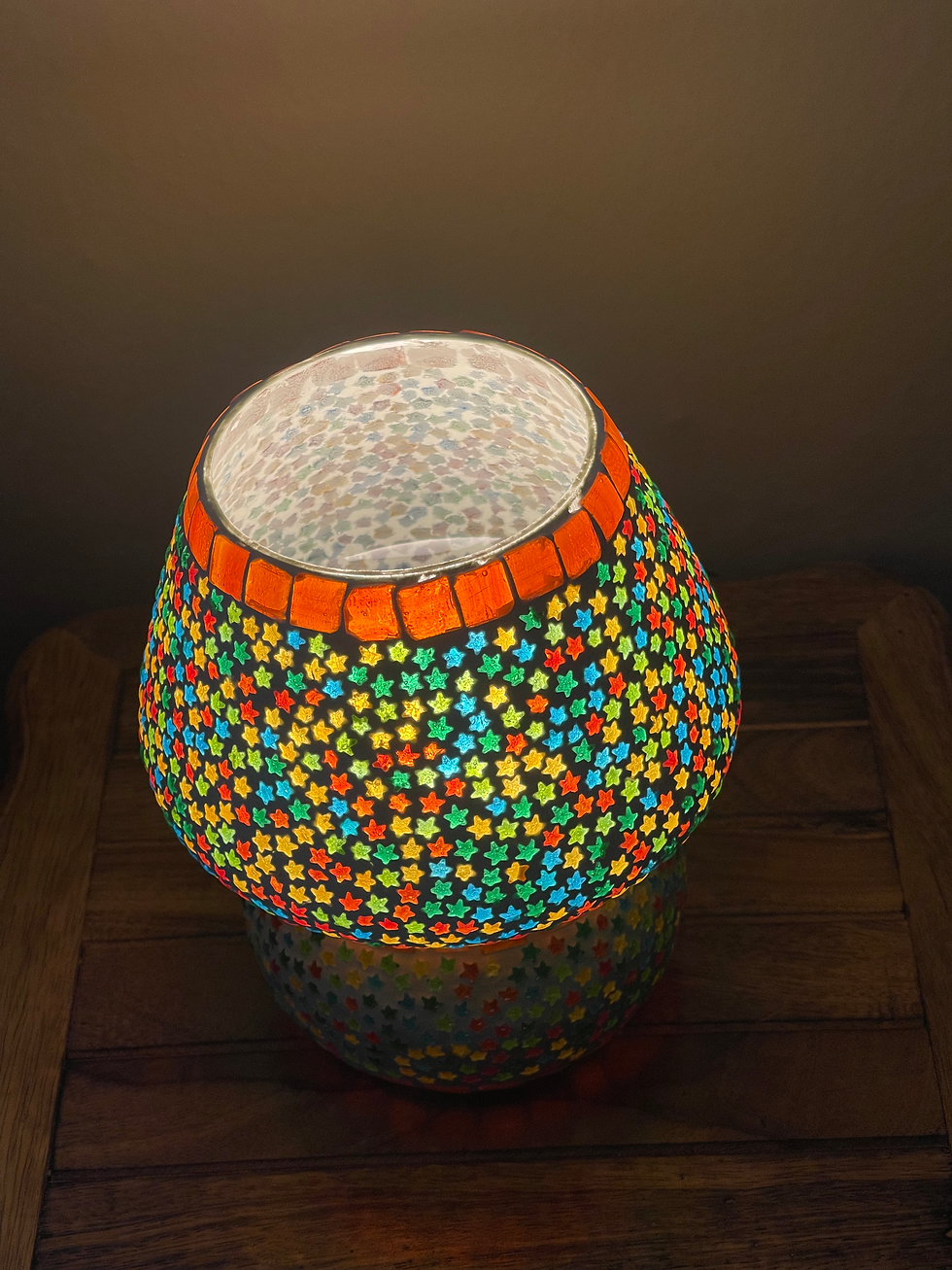 Miniatyrbilde: Stars Mosaic Table Lamp