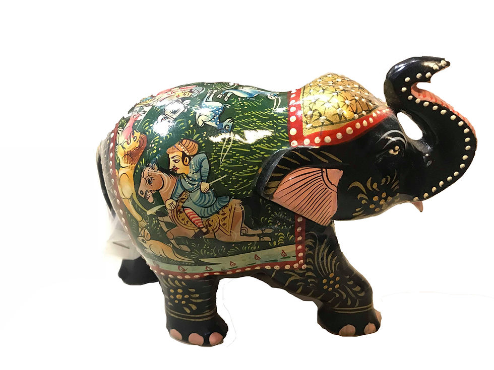 Thumbnail: Hand Painted Elephants