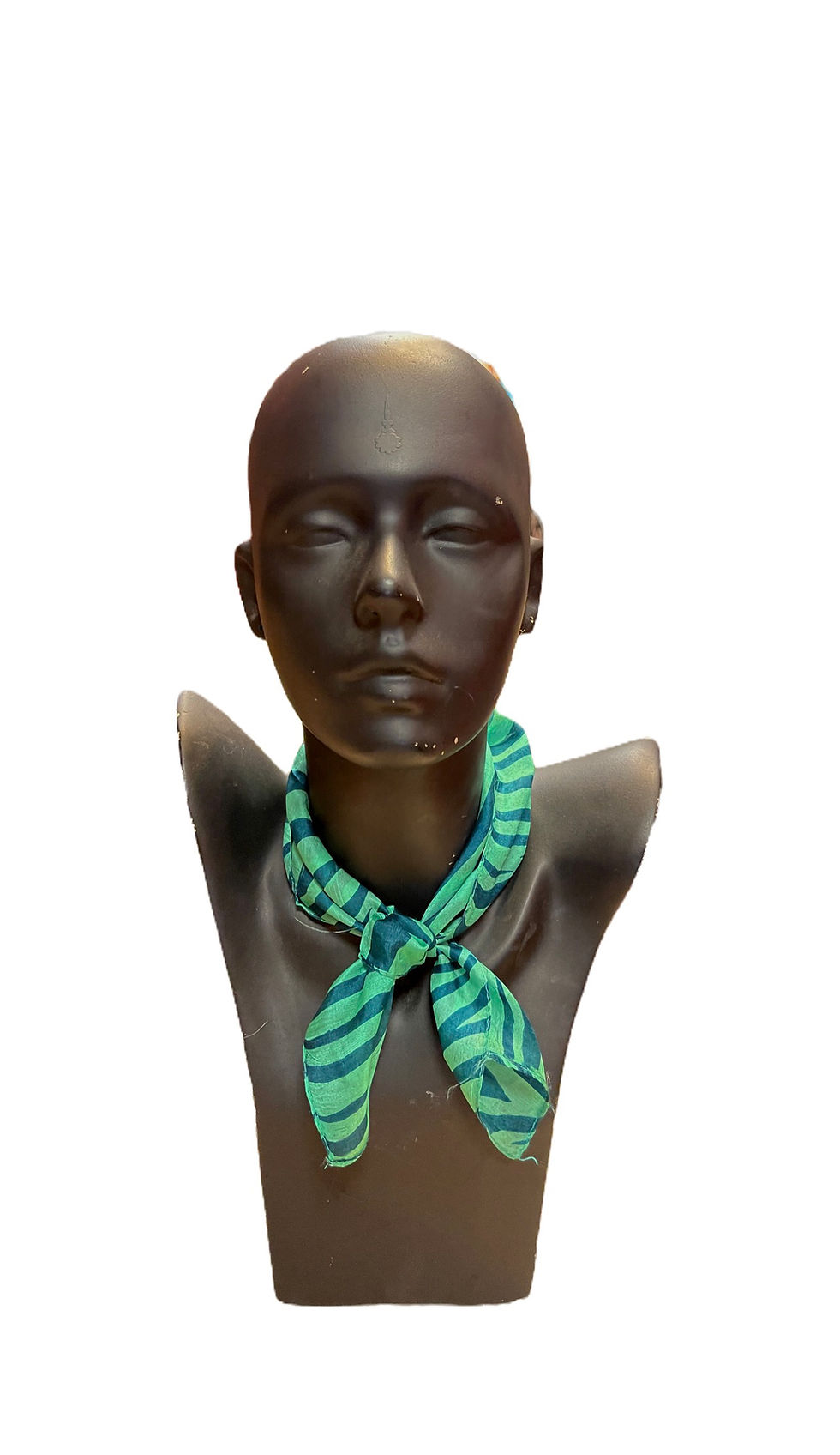 Thumbnail:   Silk Neck-Scarf in Abstract print 