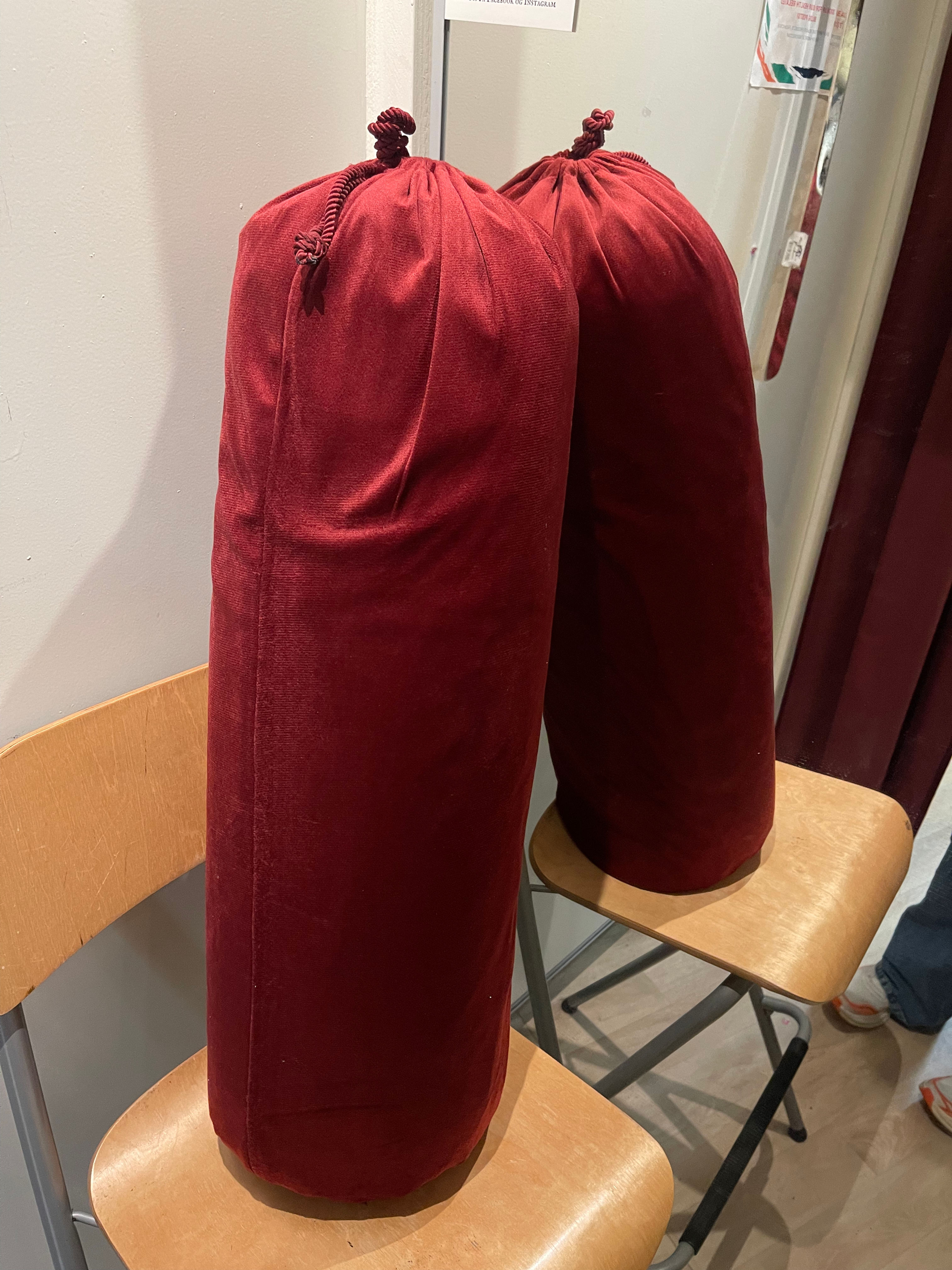 Satin Cylinder Pillow