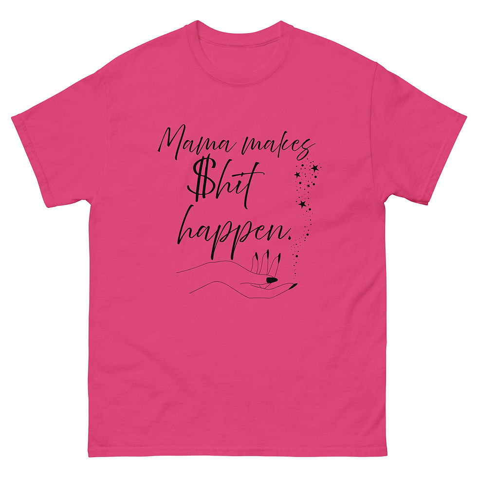 Thumbnail: Mama make $ happen. S, M, L, Xl classic tee