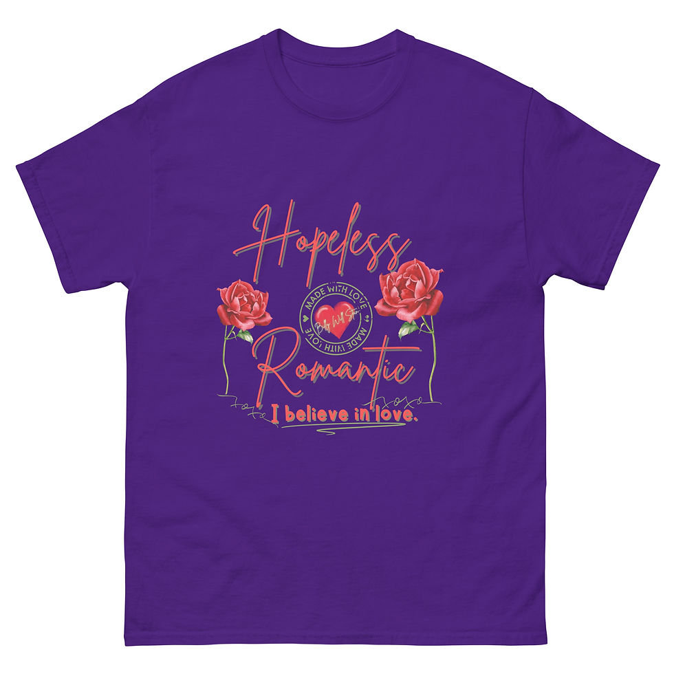 Thumbnail: Hopeless Romantic Unisex classic tee