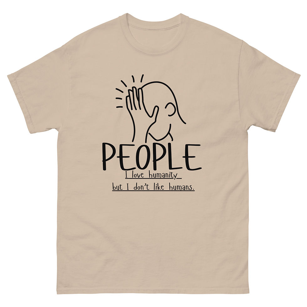 Thumbnail: People S, M & L size Unisex classic tee