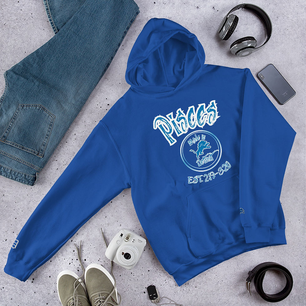 Thumbnail: Unisex Pisces Detroit Hoodie