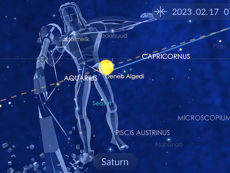 Dark Night of the Soul - Saturn Enters Aqua - New Moon - February 2023