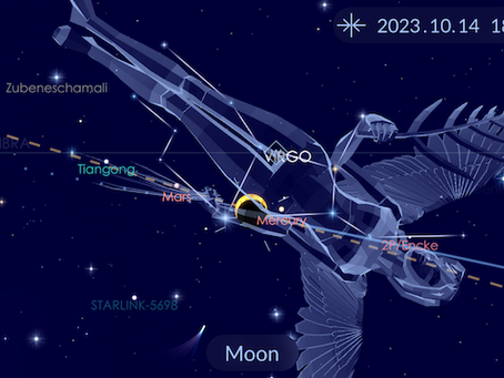 Rising Above The Storm - New Moon Solar Eclipse - October 2023