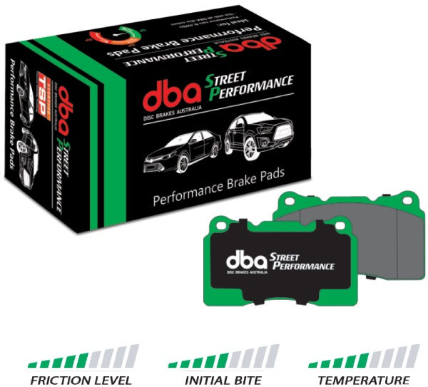 DBA Street Performance Series Brake Pads 3000GT / Stealth / GTO