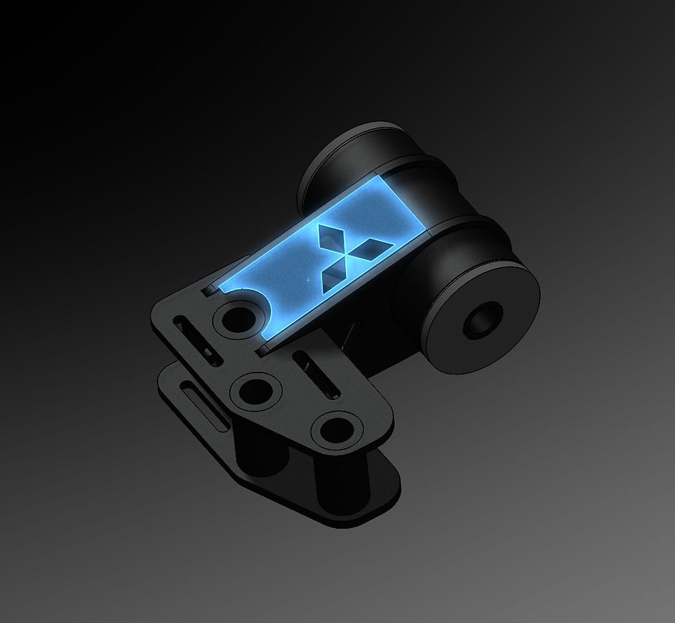 Thumbnail: Polyurethane Engine Mount Set for 3000GT / Stealth / GTO