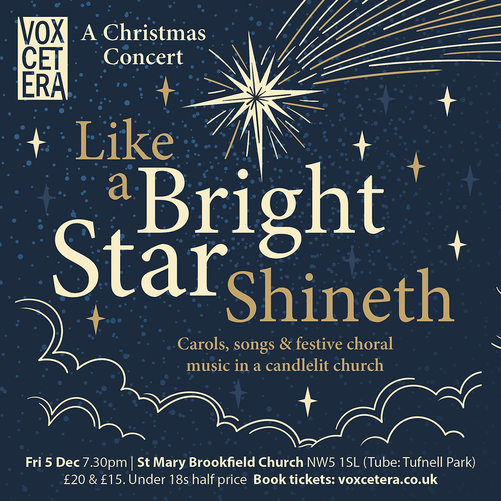 Christmas Concert: Like A Bright Star Shineth