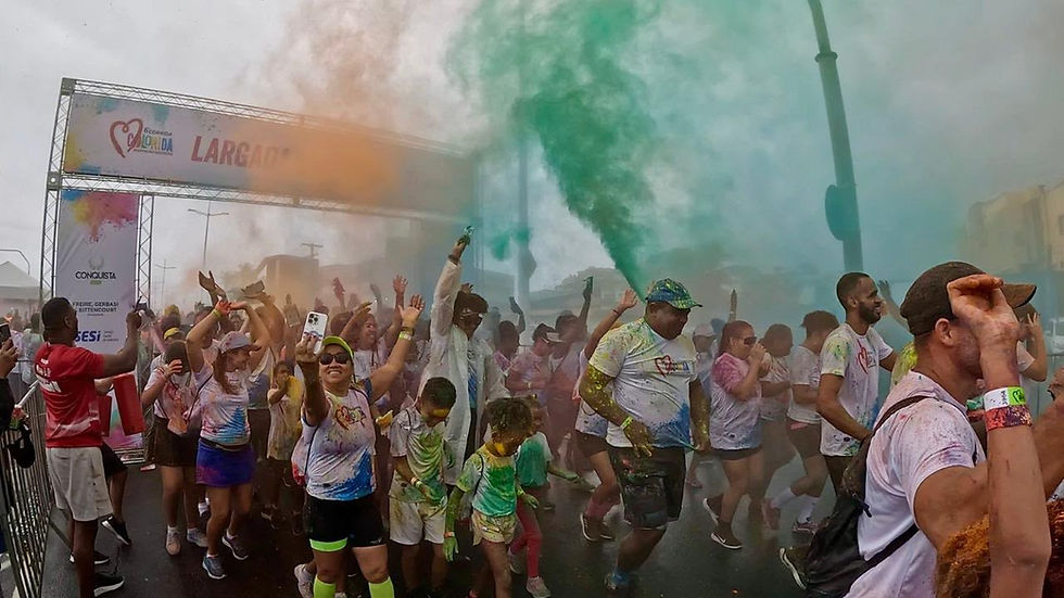 Inscrições para a 8ª Corrida Colorida do Martagão começam nesta terça-feira (4)