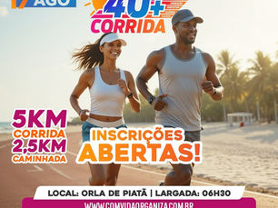 Corrida voltada para o público 40+ tem inscrições abertas em Salvador