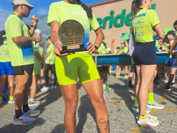 Janine Reis conquista os 5 km da Corrida Hiper Ideal em Feira de Santana