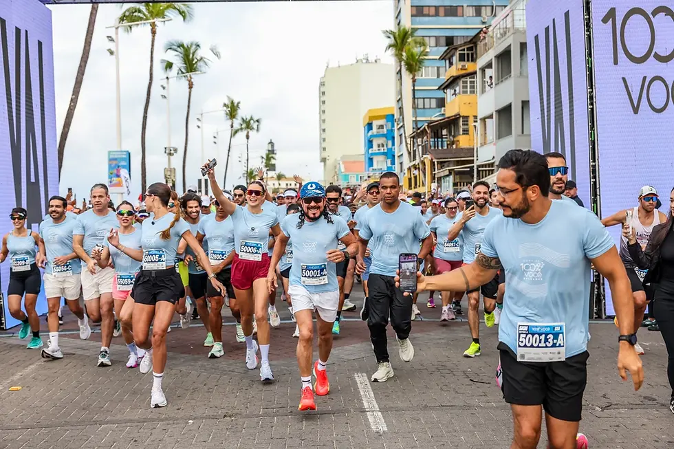Corrida 100% Você em Salvador por Divulgação