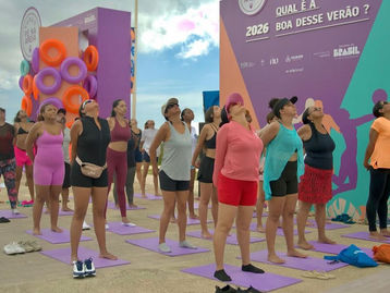 Verão Pé na Areia reforça a prática regular de atividade física e consolida a nova orla de Salvador como espaço de bem-estar e convivência