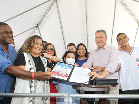 Governo autoriza obras na BA-084 e anuncia nova escola estadual em Conceição do Jacuípe