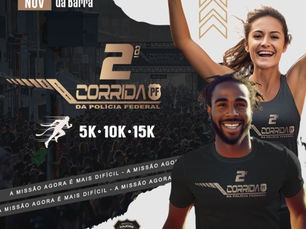 Corrida da Polícia Federal tem inscrições abertas para a sua segunda edição em Salvador