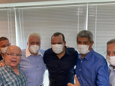 MDB e PT oficializam aliança na BA; Geraldo Jr. será vice de Jerônimo Rodrigues