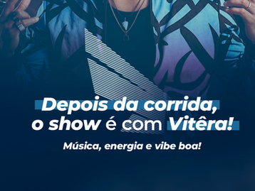 Cantor Vitêra é a atração musical da Corrida Blue Run Salvador