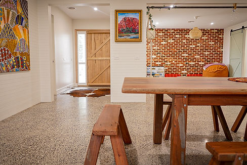 Polished Concrete Farm House