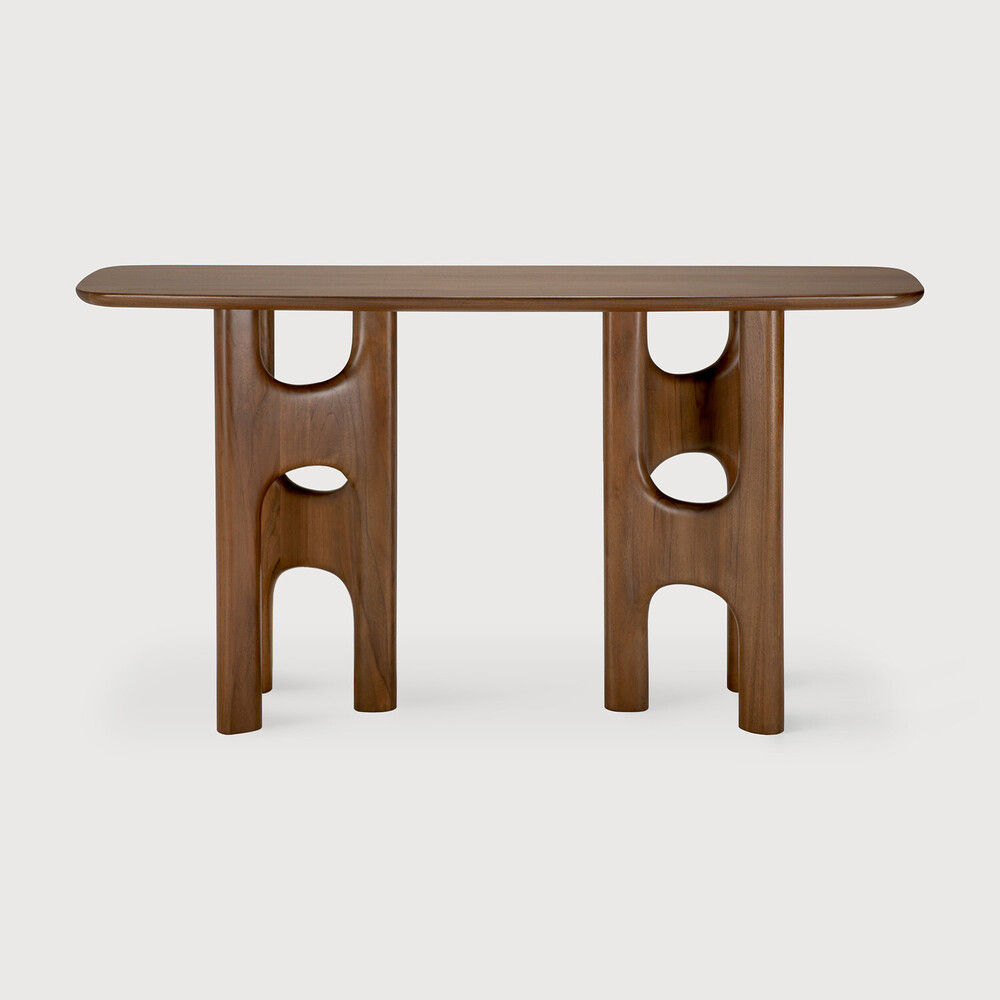 Ethnicraft Flow Console Table - Wild Teak
