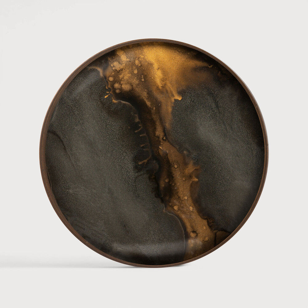 Ethnicraft Organic Valet Tray - Burned Orange