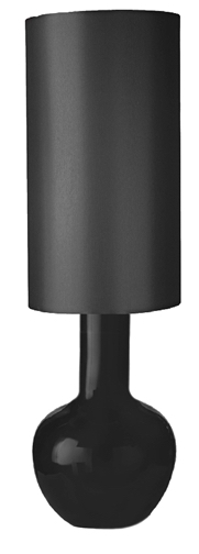 Base Ball Lamp with Satin Shade