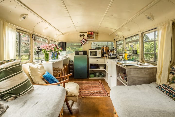 The Brandy Bus Interior