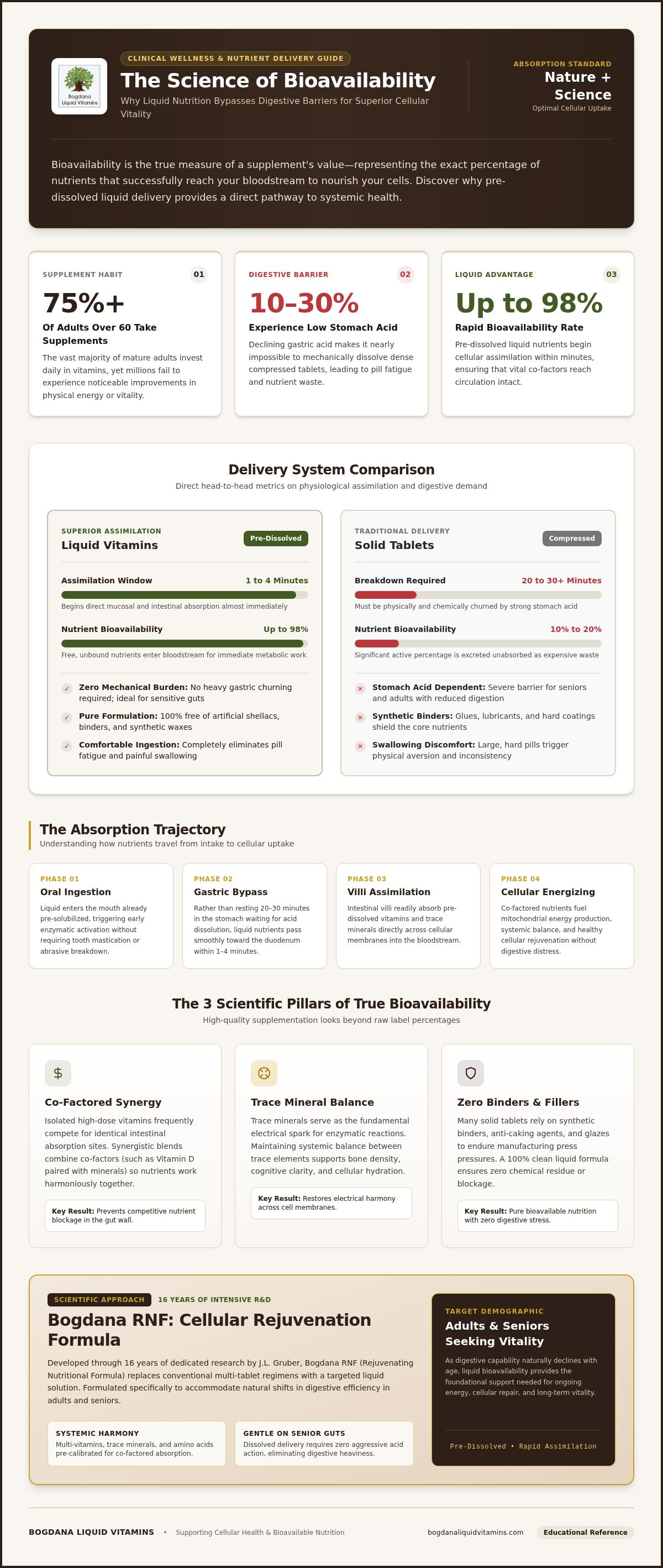 Most bioavailable multivitamin