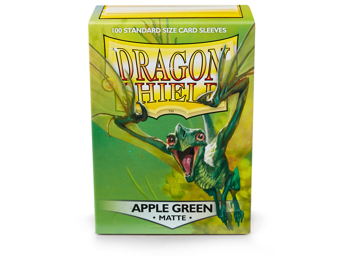 Dragon Shield Matte: Apple Green Standard Sleeves (100)