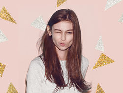 Girl Winking