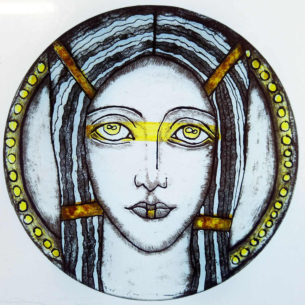 Thumbnail: PORTRAITS:  An Introduction to Glass Painting