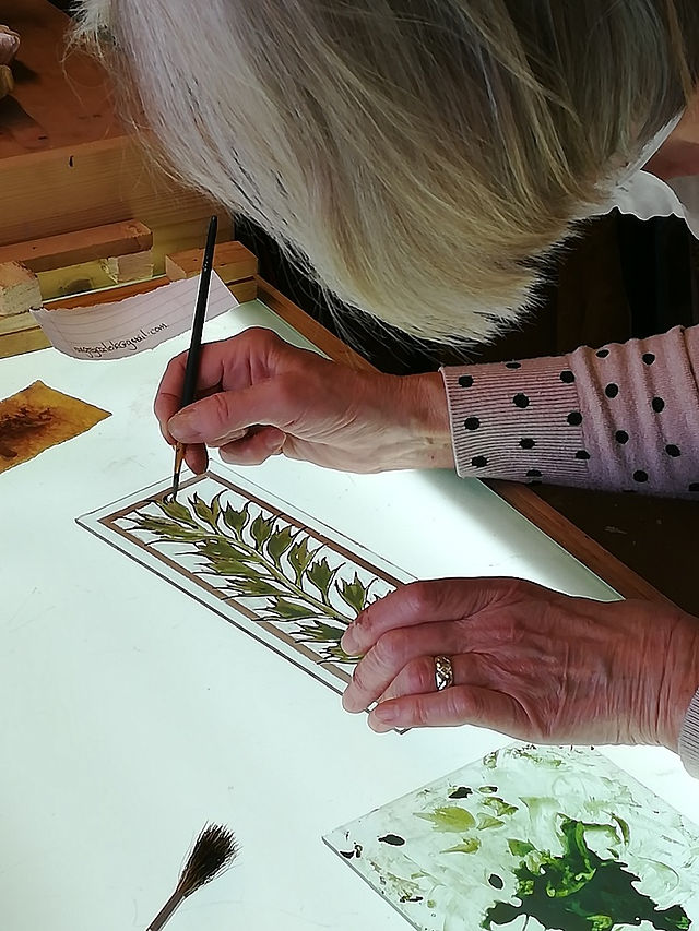 Painting on glass course
