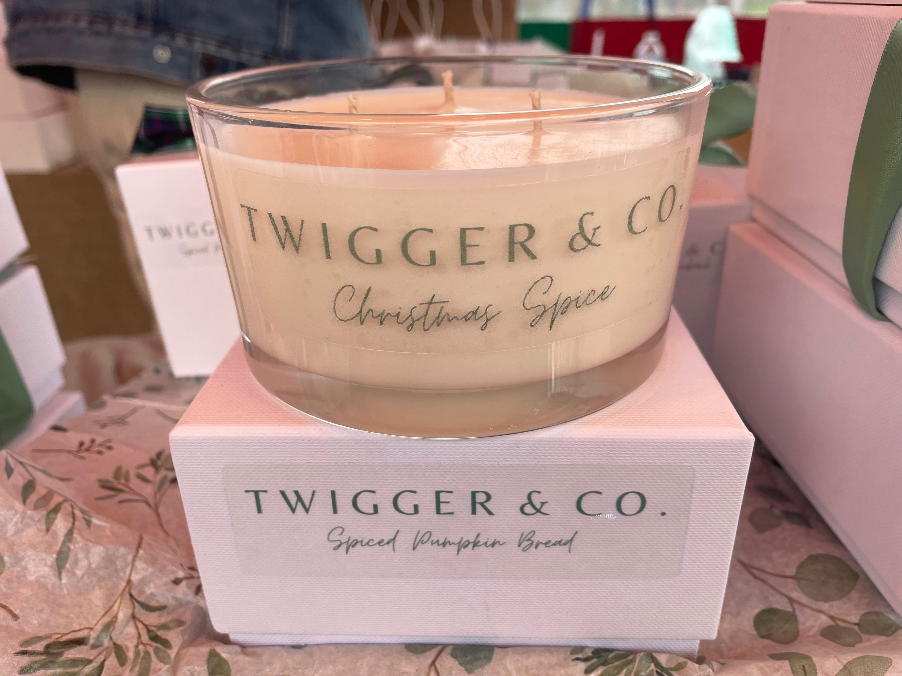 Large 3 cotton wick soy wax candle in all scents