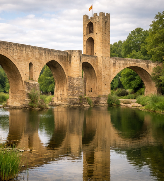 Olot, Santa Pau, Banyoles, Besalú…