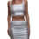 תמונה ממוזערת: Holographic purple skirt