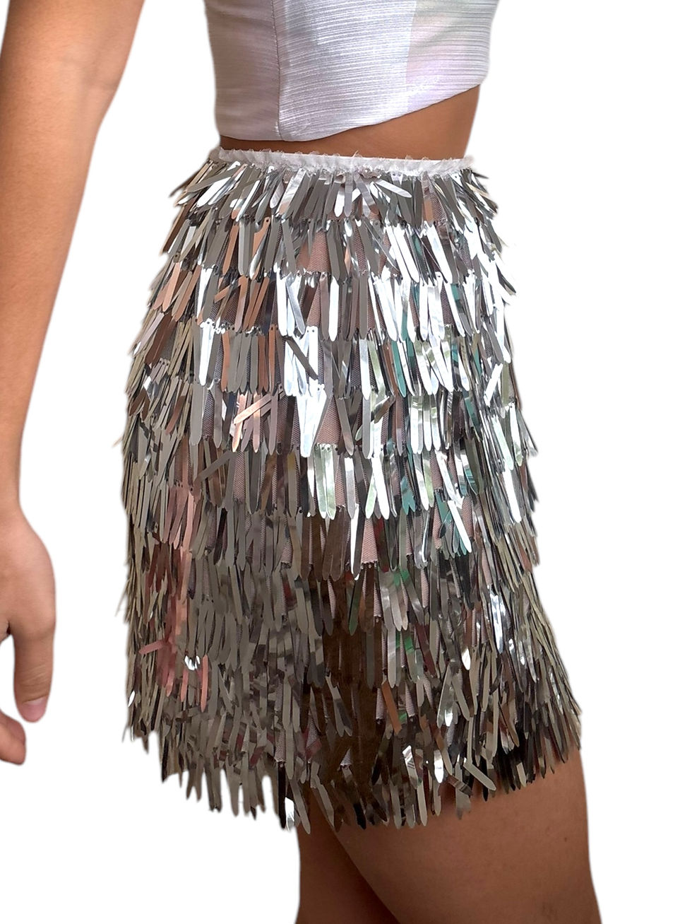 תמונה ממוזערת: Silver lights skirt