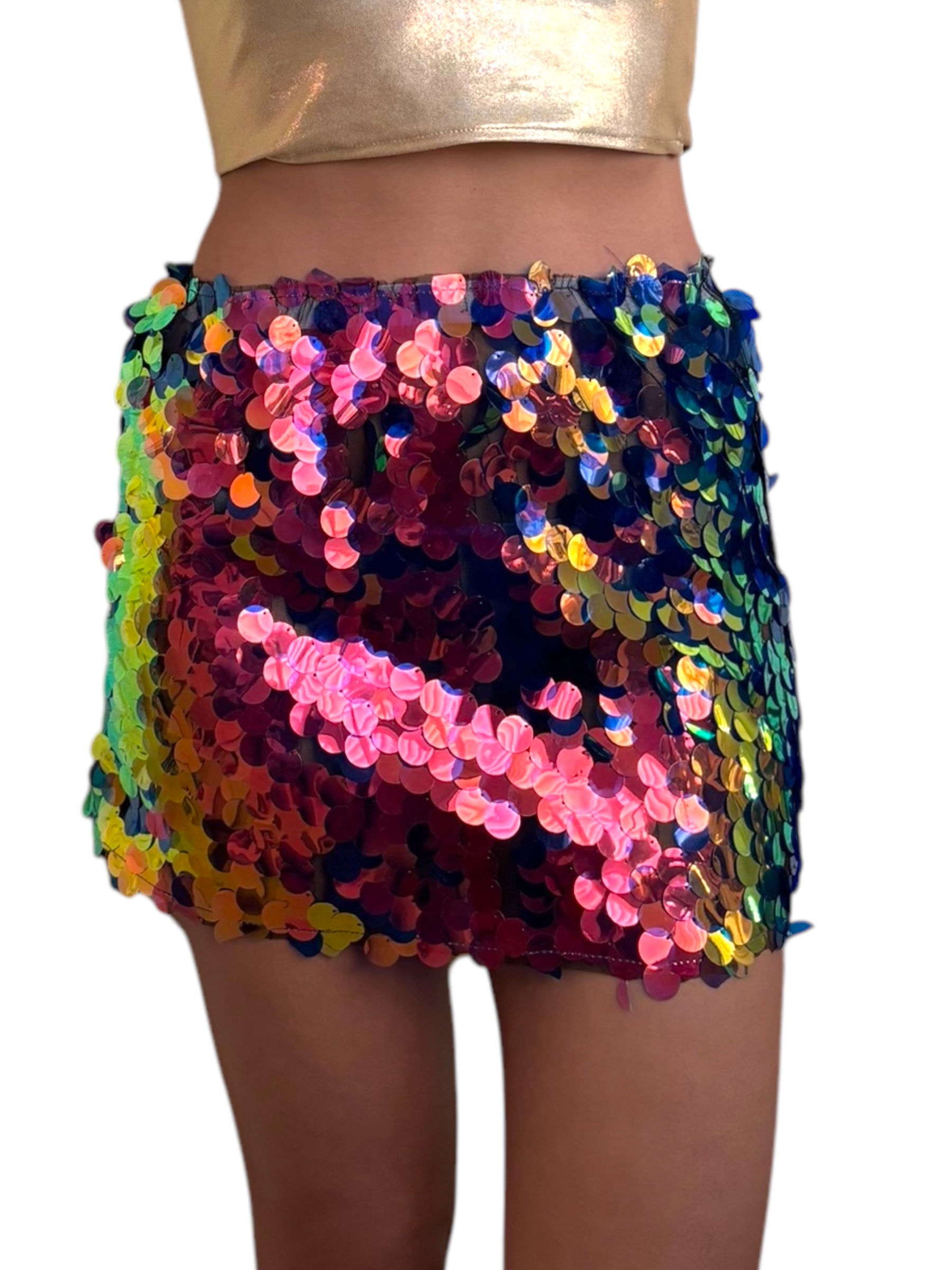Blue moonlight skirt