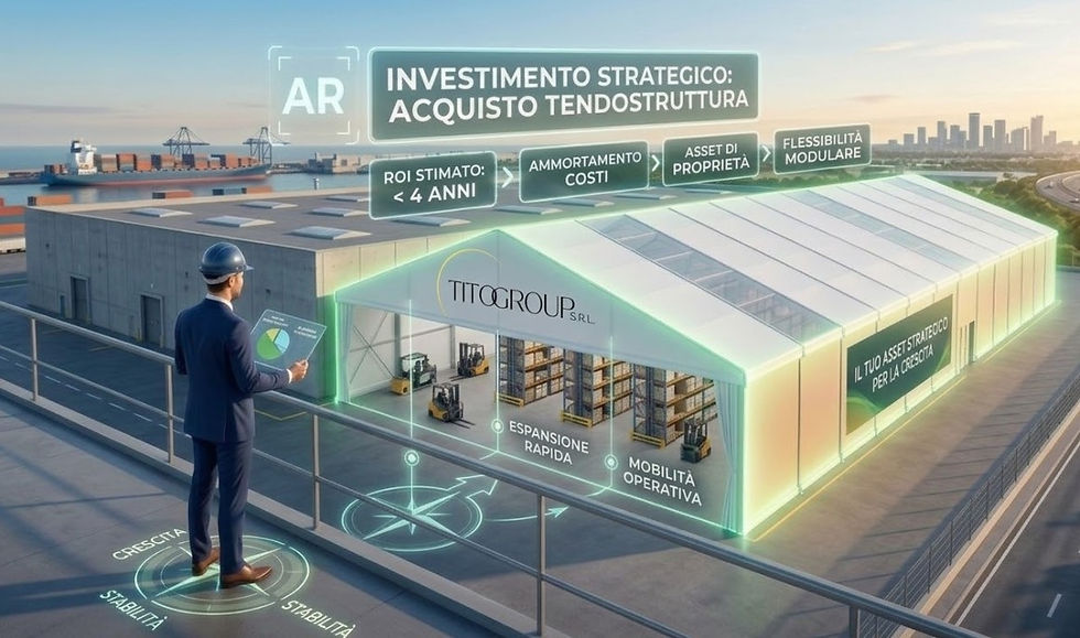Montaggio e Vendita Tendostrutture: La Guida Strategica per i Tuoi Spazi Professionali