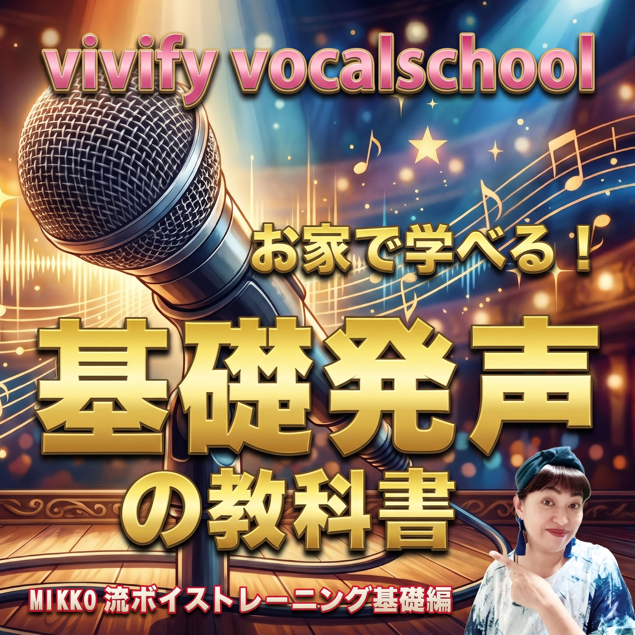 お家で学べる!基礎発声の教科書(PDF資料+動画)いつでもどこでも自由に学ぼう!